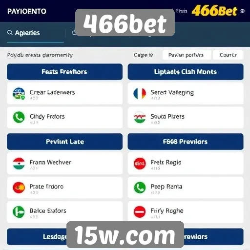 Comparação de métodos de pagamento na 466bet